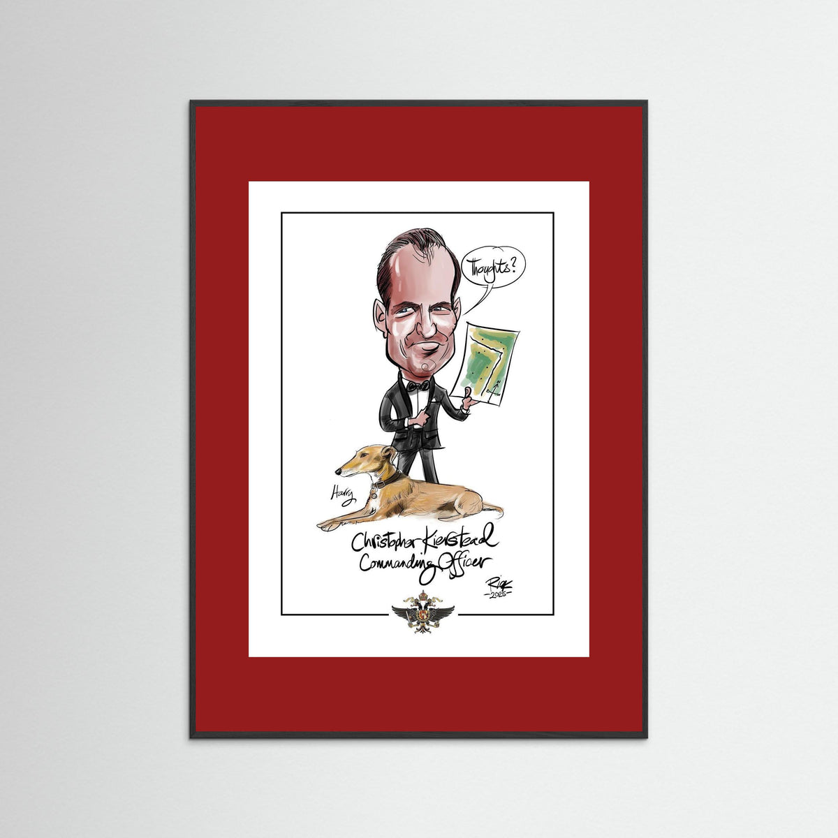 QDG Commanding Officer Print on paper 
