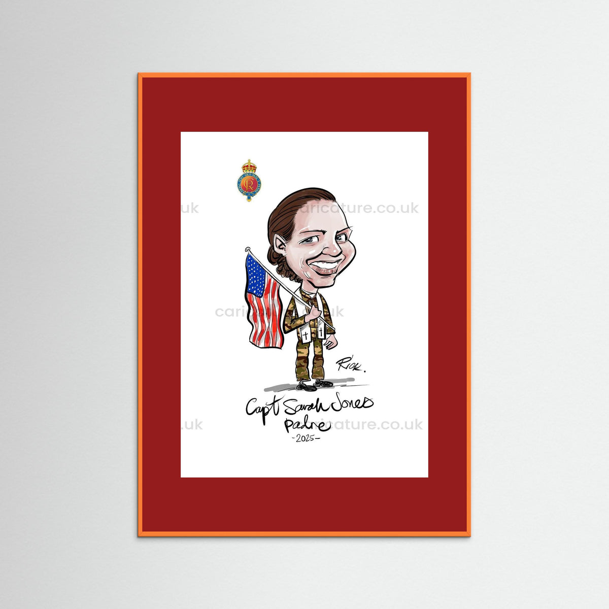 Single Extracted Caricature Sample 