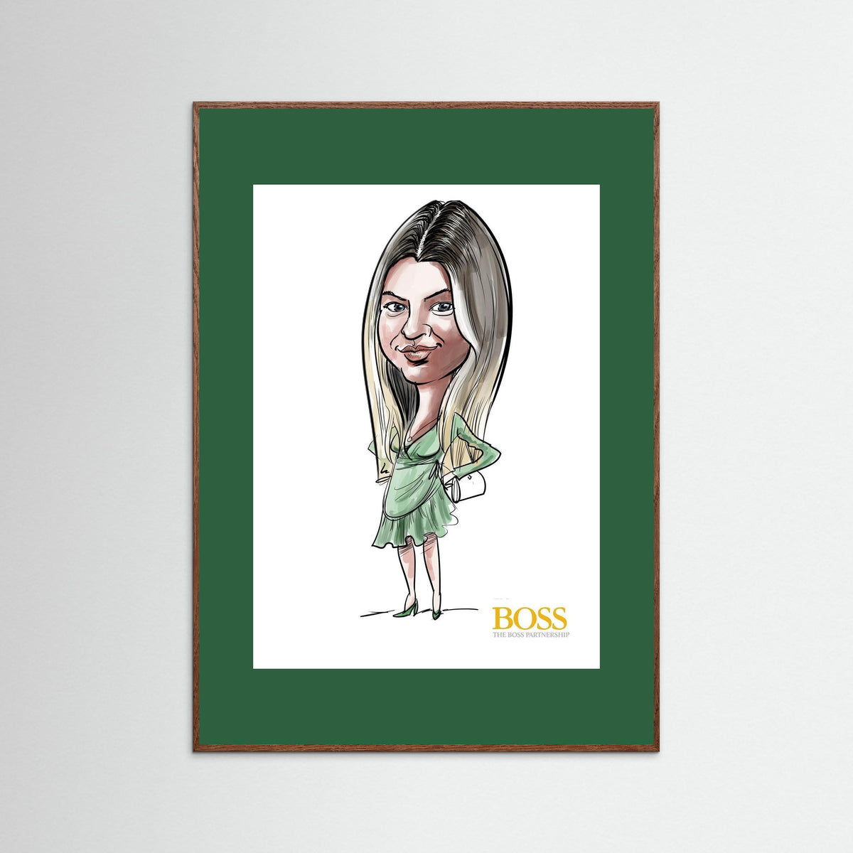 Boss Partnership staff caricatures 