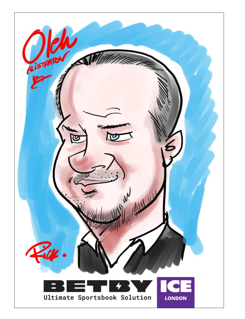 Oleha Caricaturist Digital Caricaturist Cartoonist Rick Coleman